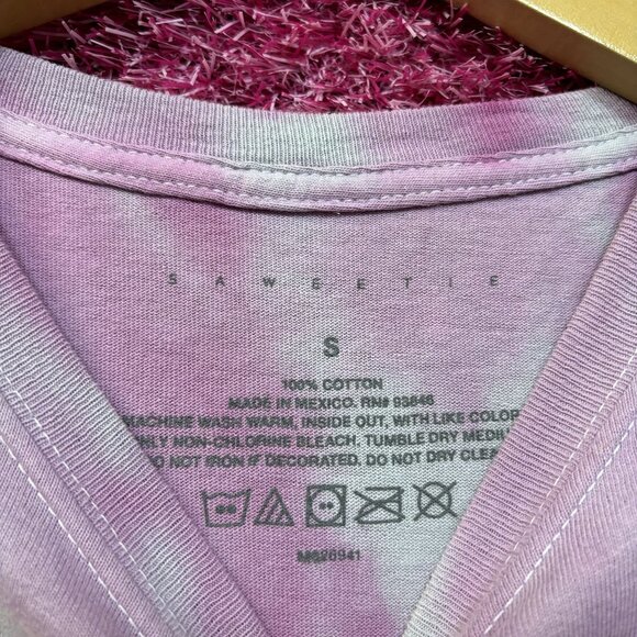 Saweetie purple tie dye size small - Picture 4 of 5